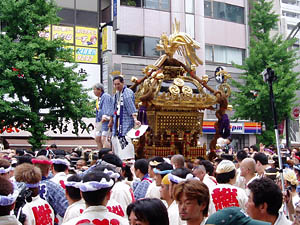 江戸神社神輿（旧神田市場）