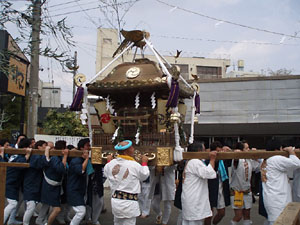 東大竹 八幡神社神輿