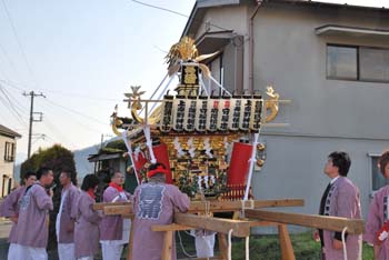 菖蒲・上秦野神社神輿