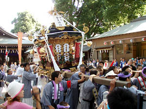 勇獅栄神輿睦'06年9月レポ(2) 寒川町 倉見神社神幸祭