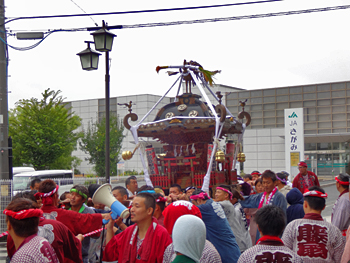 勇獅栄神輿睦平成29年9月レポ(2) 藤沢市打戻 宇都母知神社例大祭
